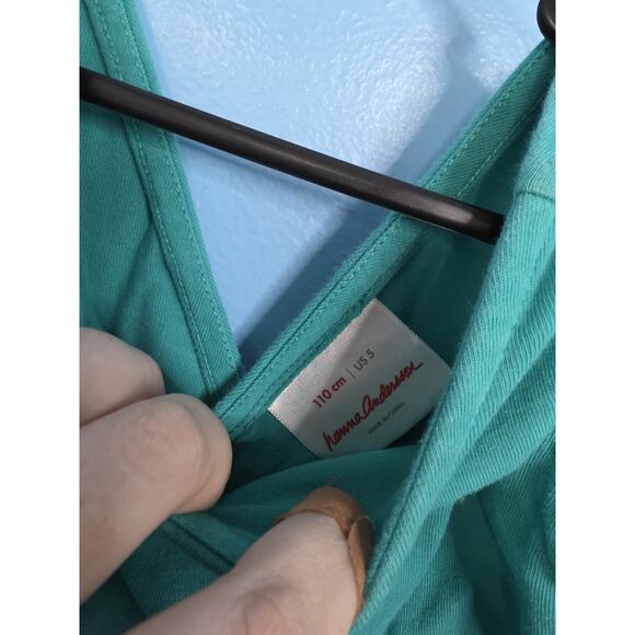 HANNA ANDERSSON TULLE EMBROIDERED FRUIT TANK DRESS GIRLS 110/5 - Picture 2 of 2